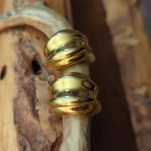 Vintage Givenchy Huggie Clip earrings